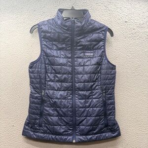 Patagonia Dark Blue Quilted Vest